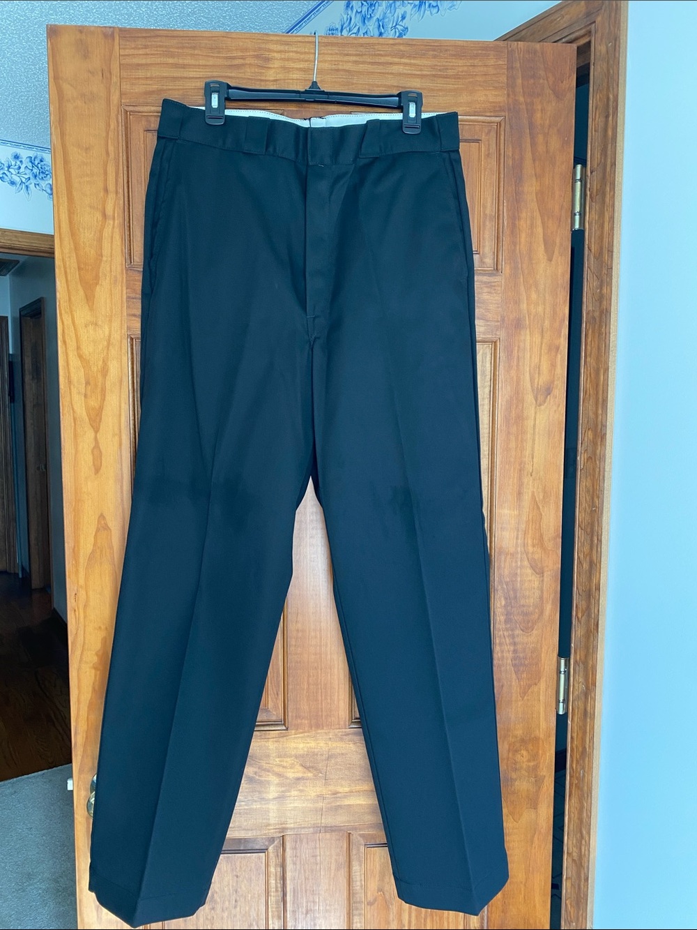 Dickies Men's Black Pants - Classic Tailored Fit